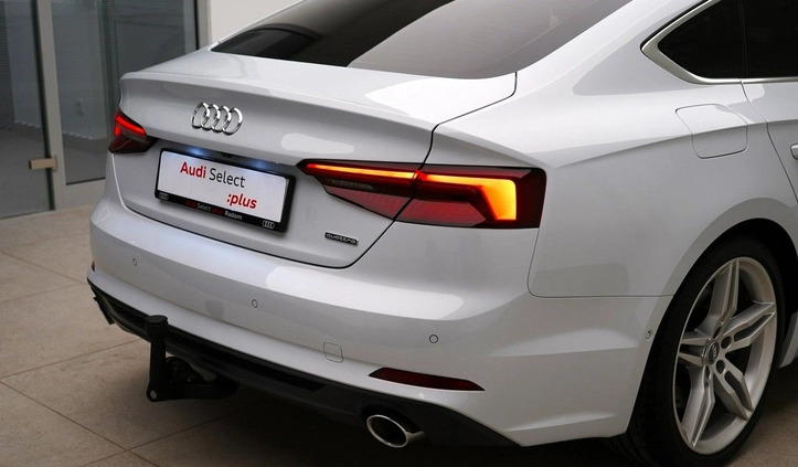 Audi A5 cena 189850 przebieg: 109307, rok produkcji 2019 z Stawiski małe 781